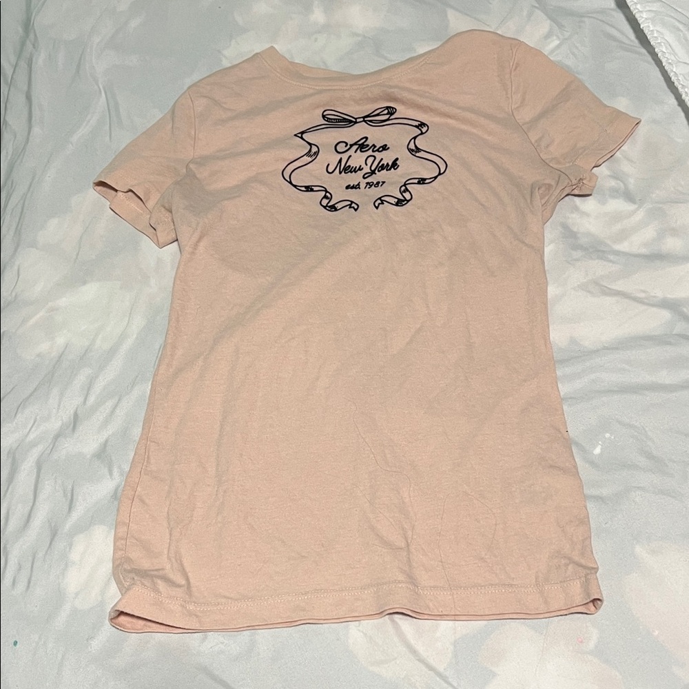 Aeropostale Pink Short Sleeve Tee